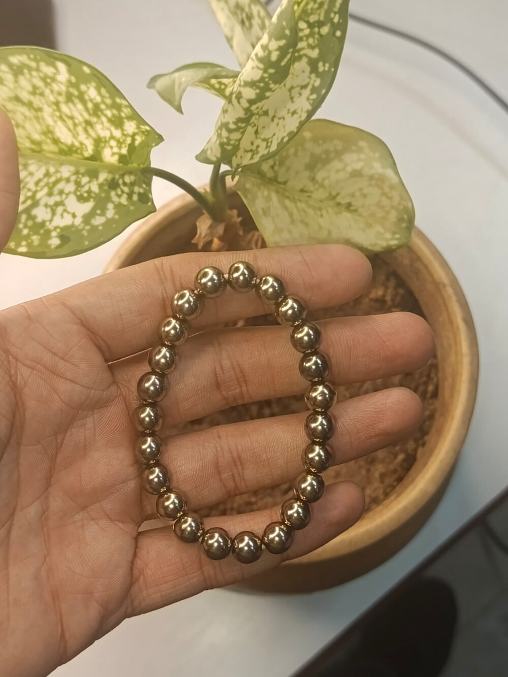 Pyrite Stone Bracelet