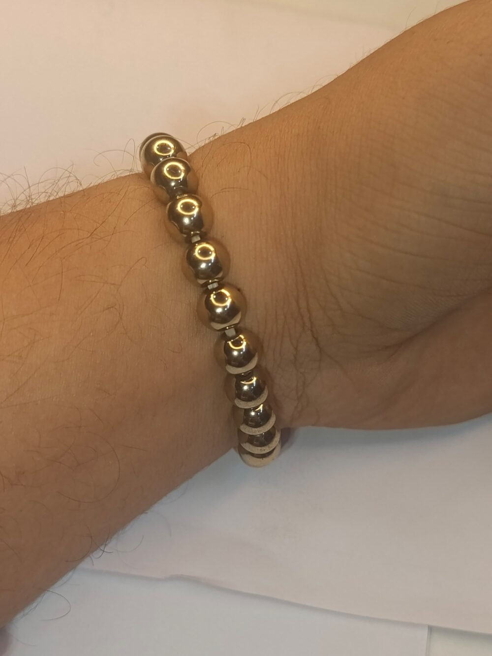 pyrite stone bracelet